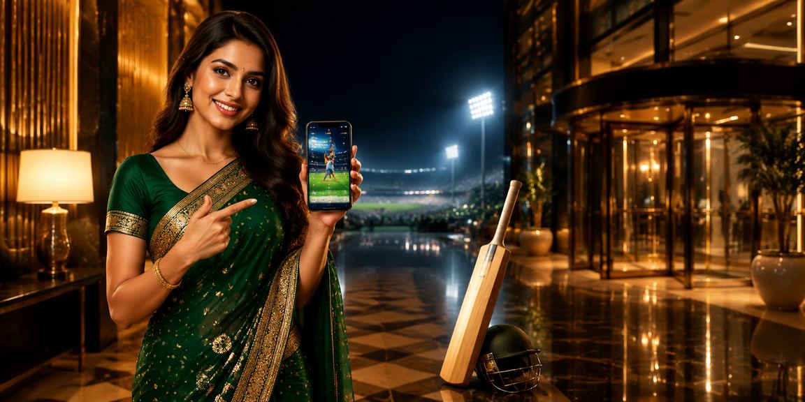 Group of enthusiastic cricket fans in India